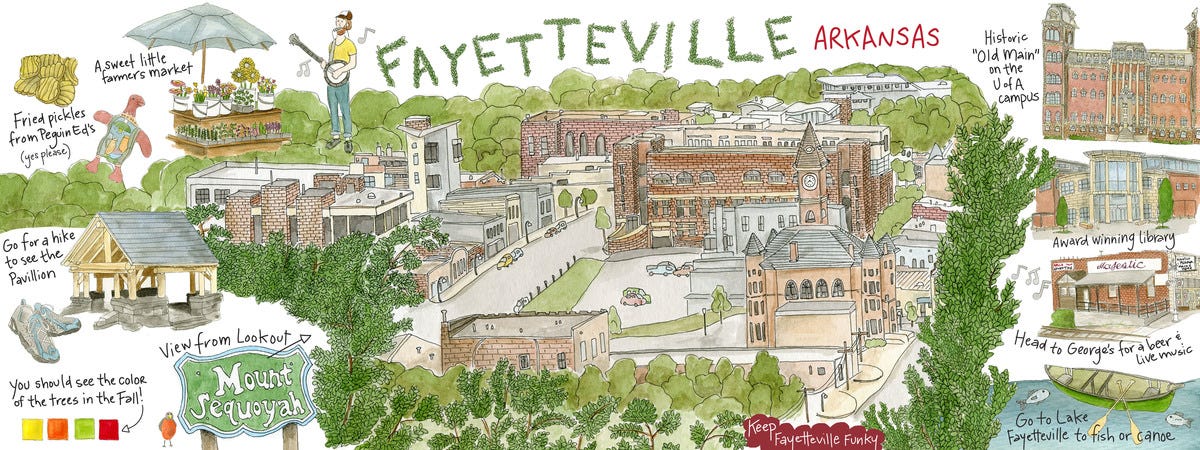 Fun In Fayetteville My Top 25 Things To Do In Nwa By Doc Treat Medium