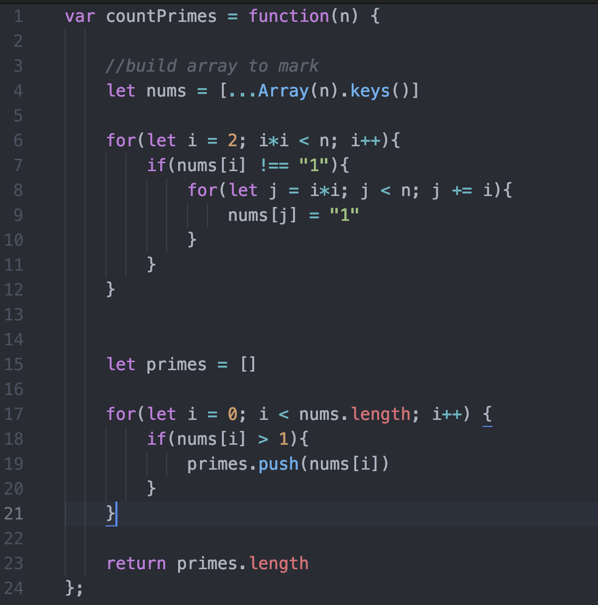 Algorithms 101 Count Primes In Javascript By Joan Indiana Lyness Javascript In Plain English