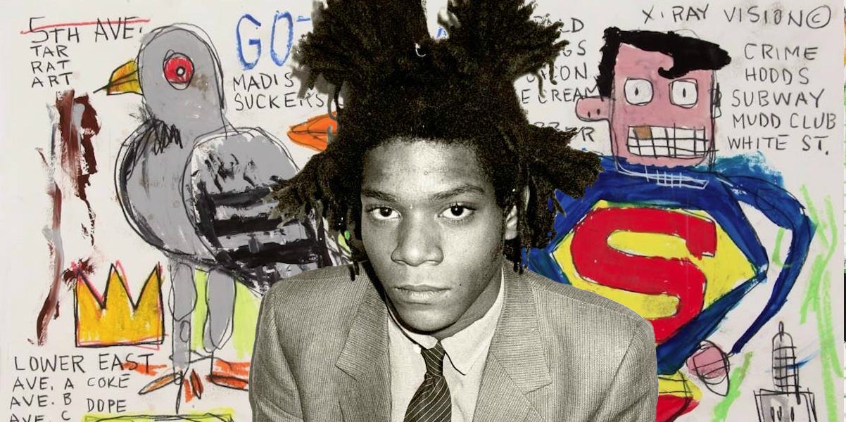 Artist Jean-Michel Basquiat's Artwork Reveals Powerful Superhero ...