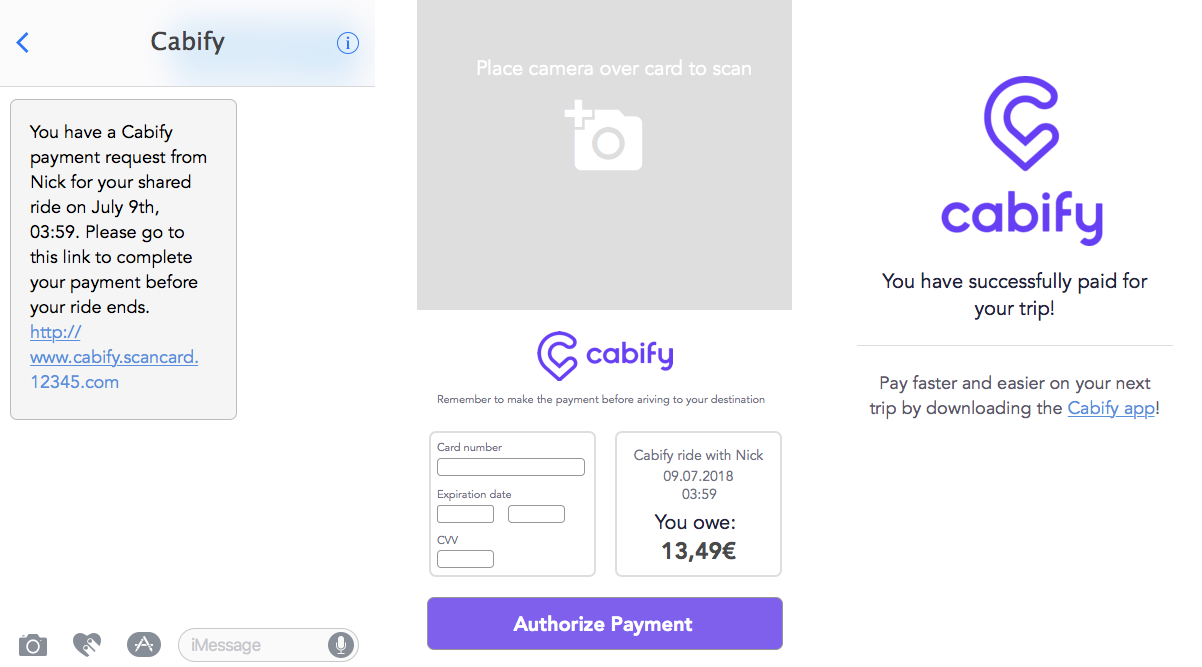 Add A Feature To Split The Fare In Cabify By Pia Ocepek Medium