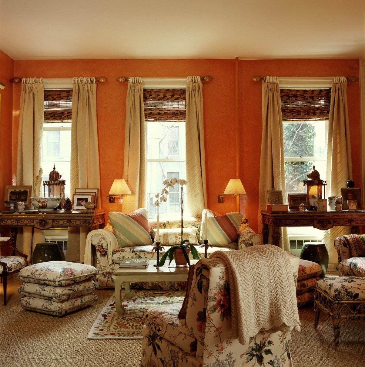 What Color Curtains Go With Orange Walls By Kelly Scott Medium