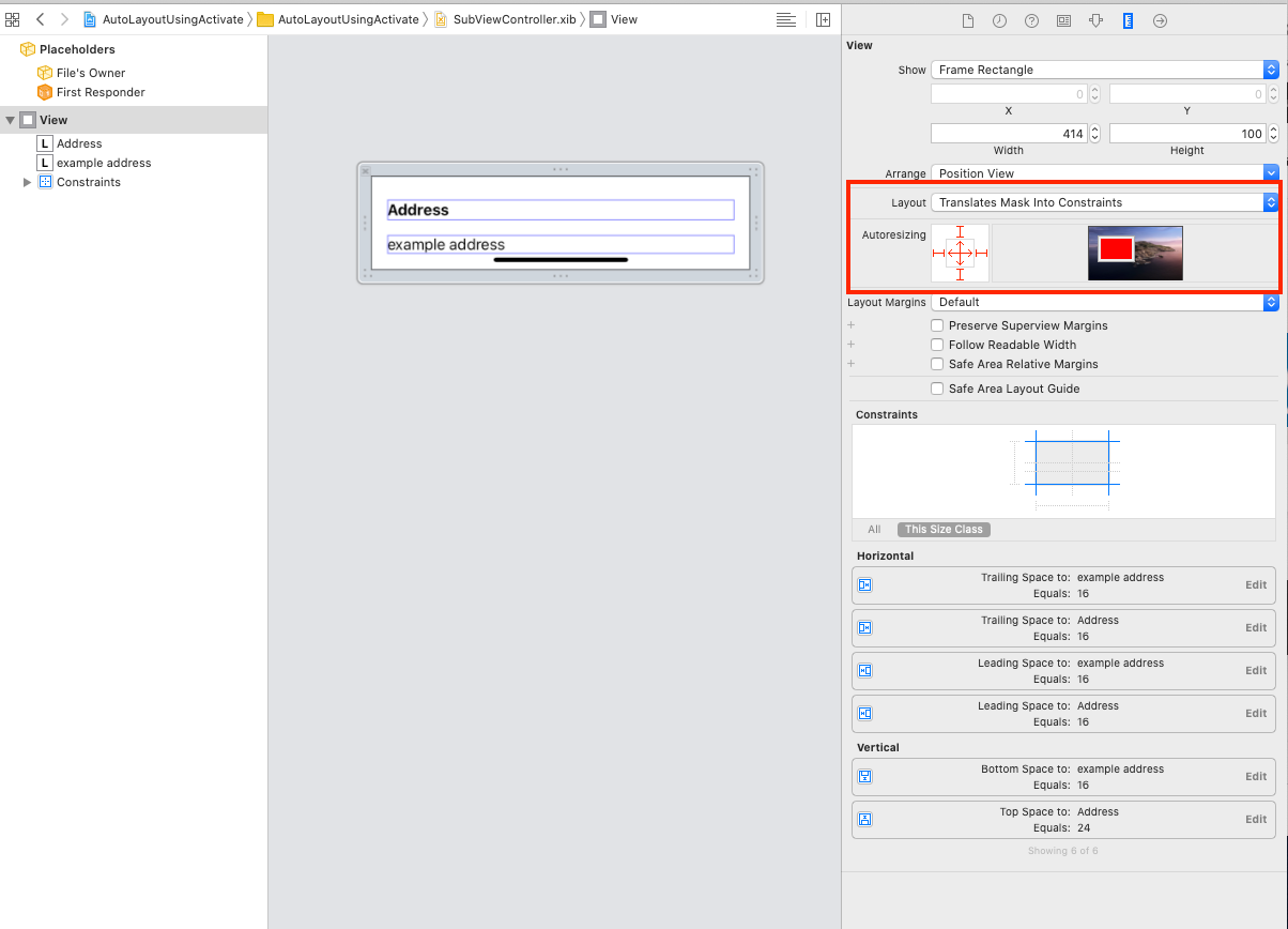 iOS Swift Auto Layout Constraints in Code by Phatcharaphan