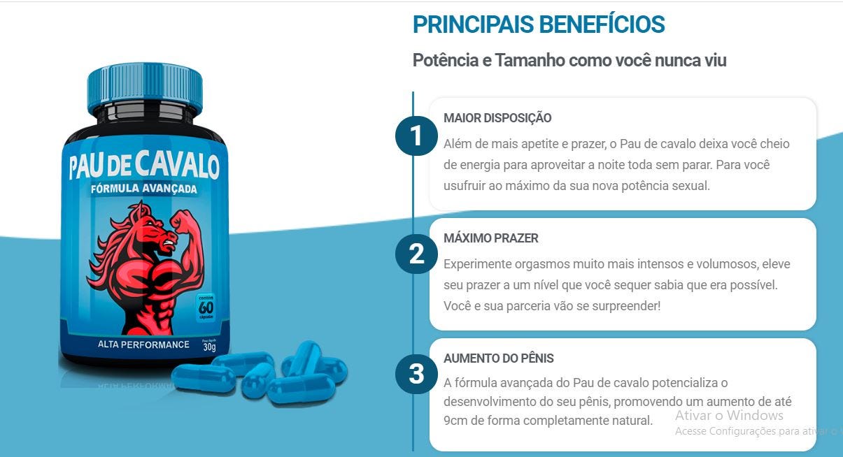 pau de cavalo e confiavel