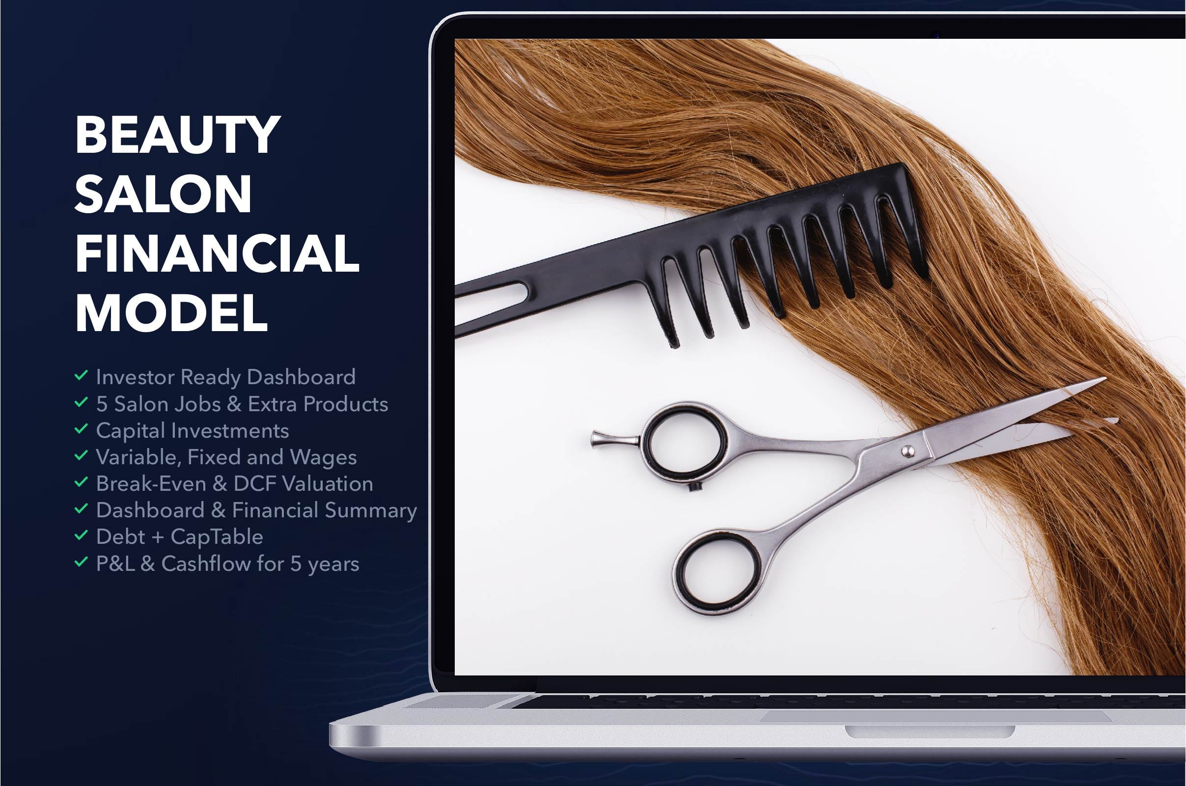 Hair And Beauty Salon Financial Plan Sample Excel How To Launch