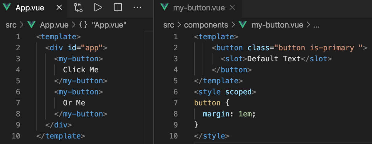 Vue Slot Props Example