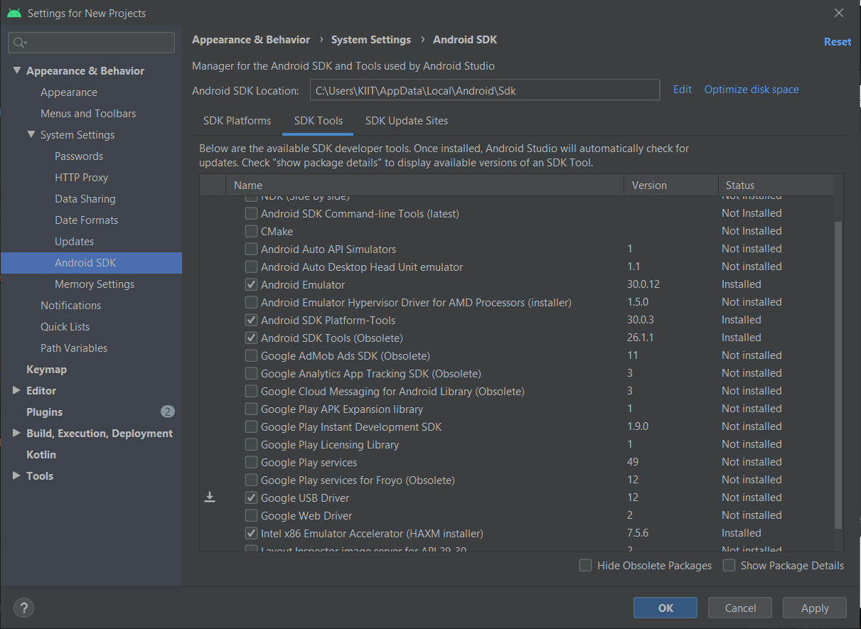Vscode Flutter Android Studio Development Environment