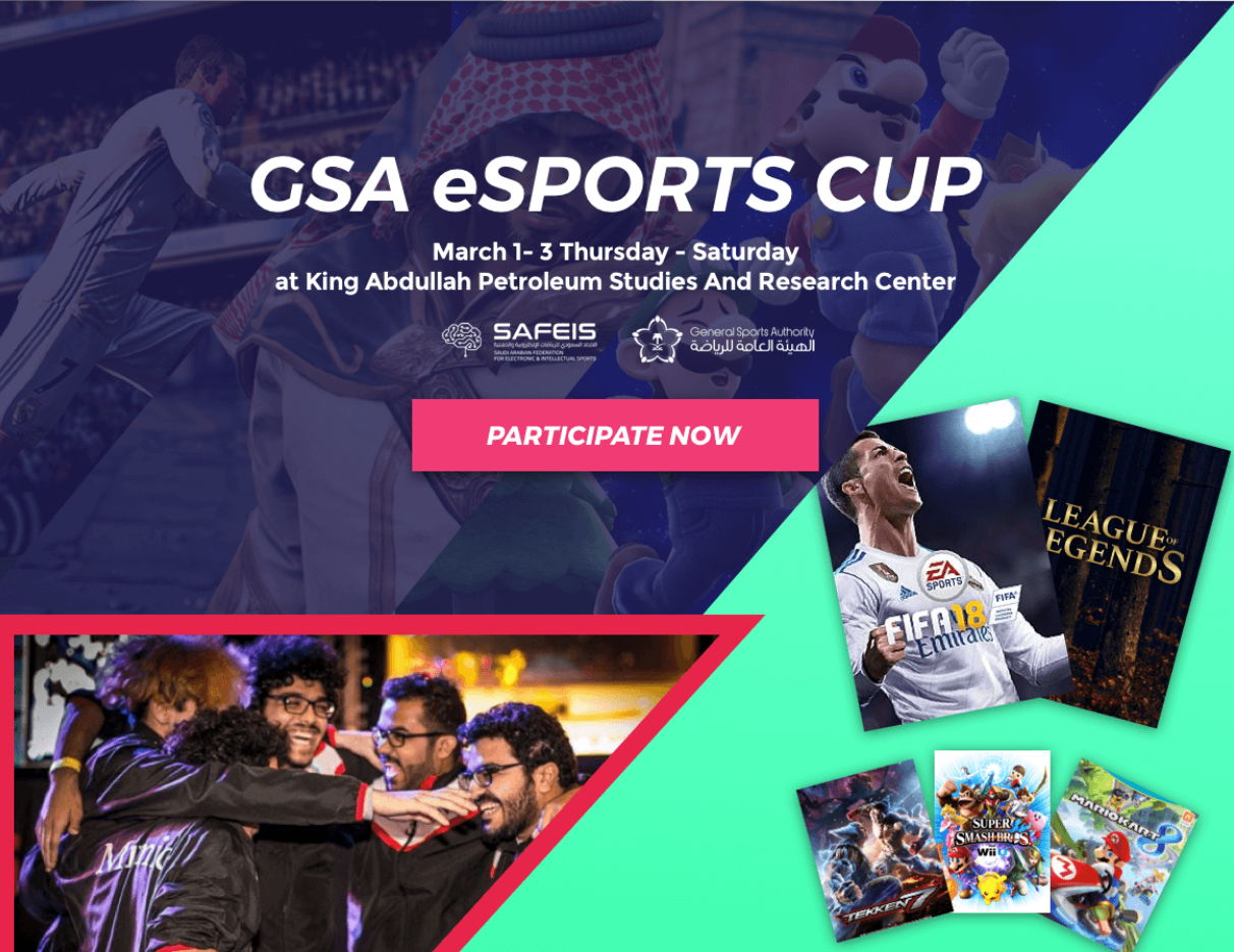 Saudi Arabia S Largest Egaming Tournament The Gsa Esports Cup By Halayalla Sports Entertainment Medium