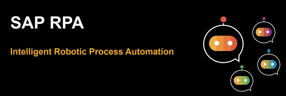 intelligent robotic process automation sap