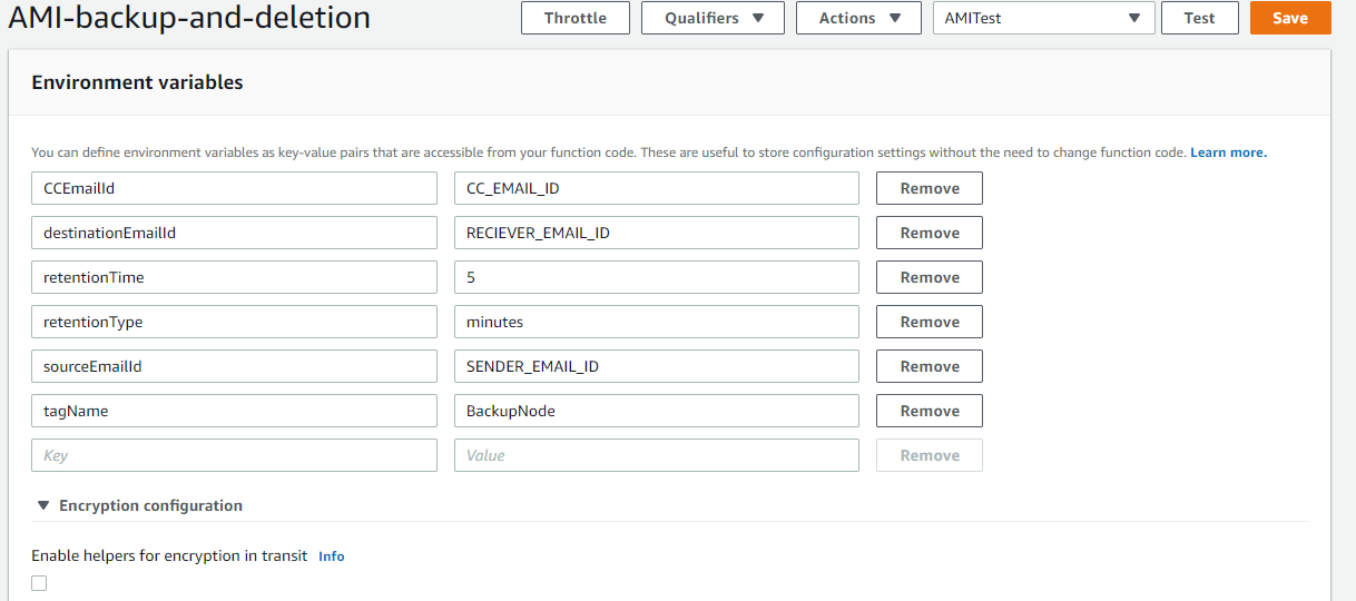 Serverless — Automate AMI creation and deletion using AWS Lambda by