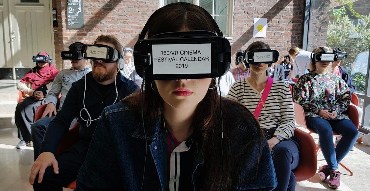 360/VR Cinema Festival Calendar 2019 | by Georgy Molodtsov | FILM XR