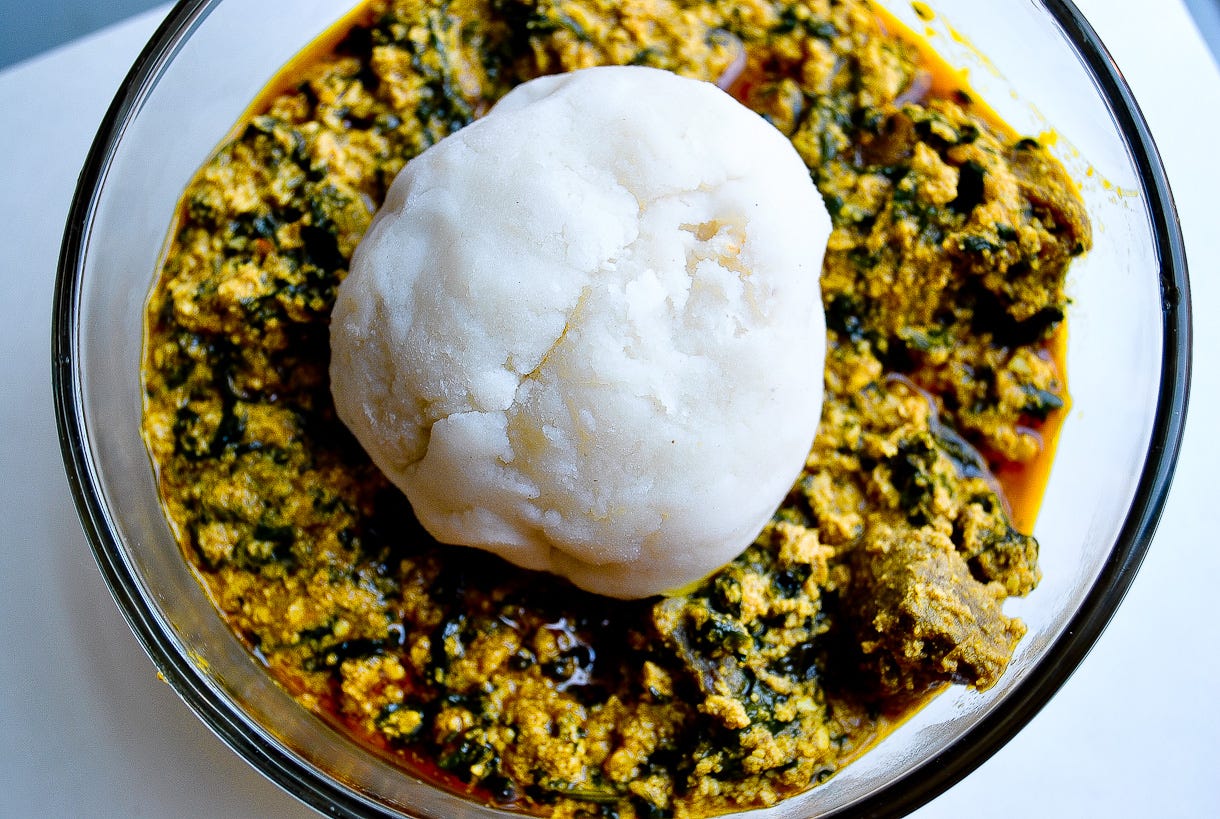 Recipes from around the world: Palaver Sauce (Egusi Stew) | by Ben Hinson |  Recipes around the World