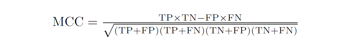 Matthews Correlation Coefficient Is The Best Classification Metric You Ve Never Heard Of By Boaz Shmueli Towards Data Science