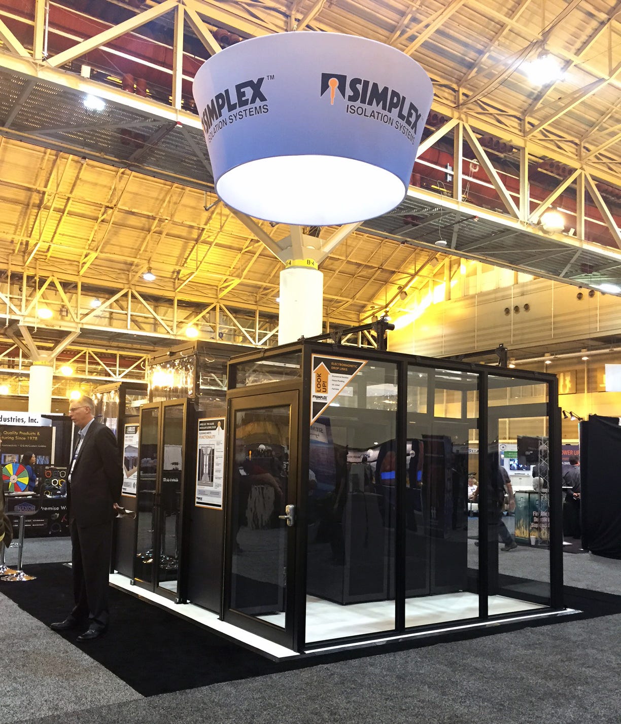 Simplex Showcases The Exclusive Airblock Ceiling System At Fall