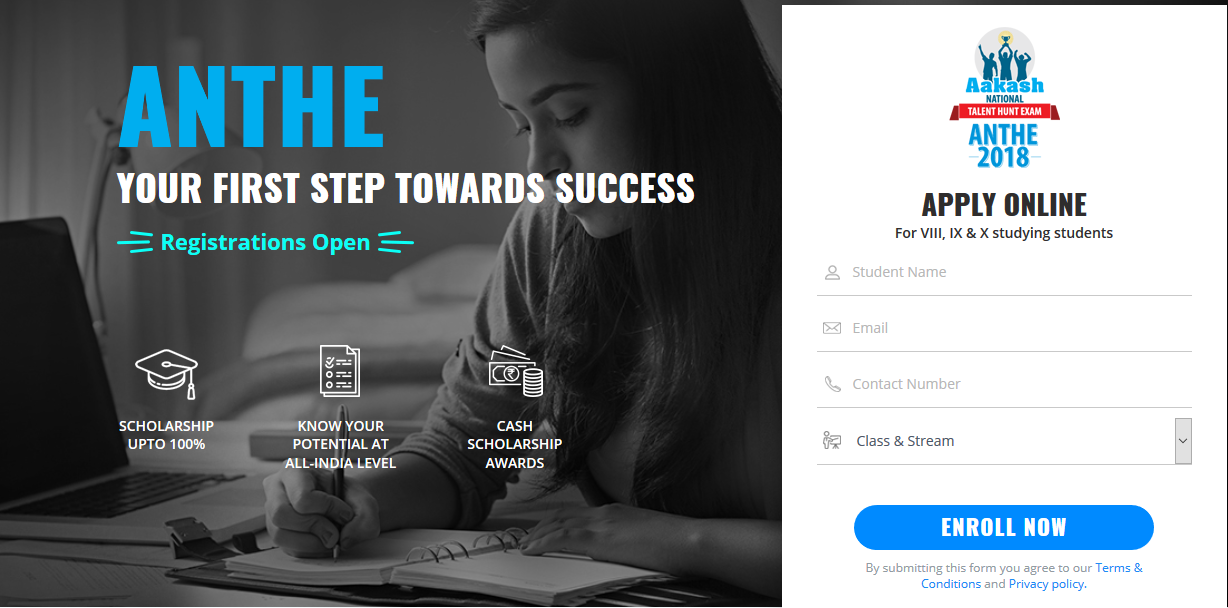 Registration Date Last Aakash ANTHE \u2014 How ... Apply, to 2018 \u2014 ... Date ANTHE 2018 Registration Aakash to Apply, How Last
