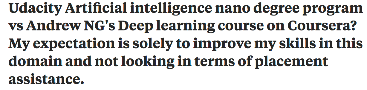 machine learning tutorial quora