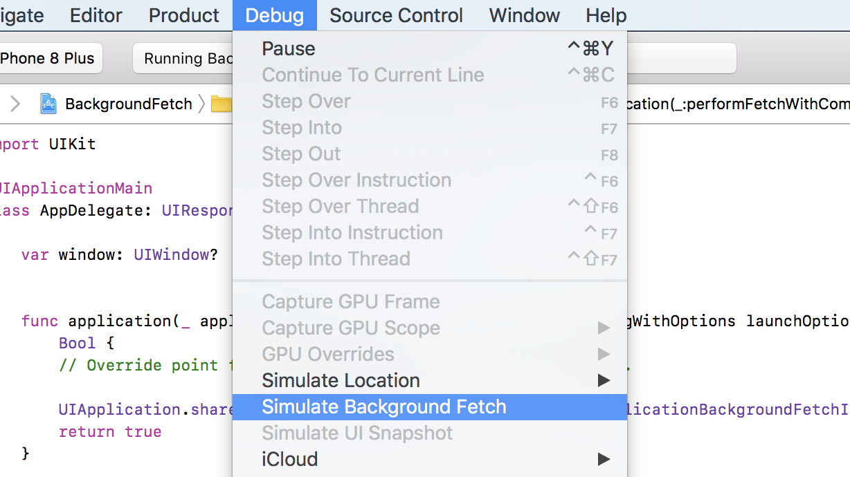 How To Debug Background Fetch Events On Ios By Sean Berry Livefront Medium