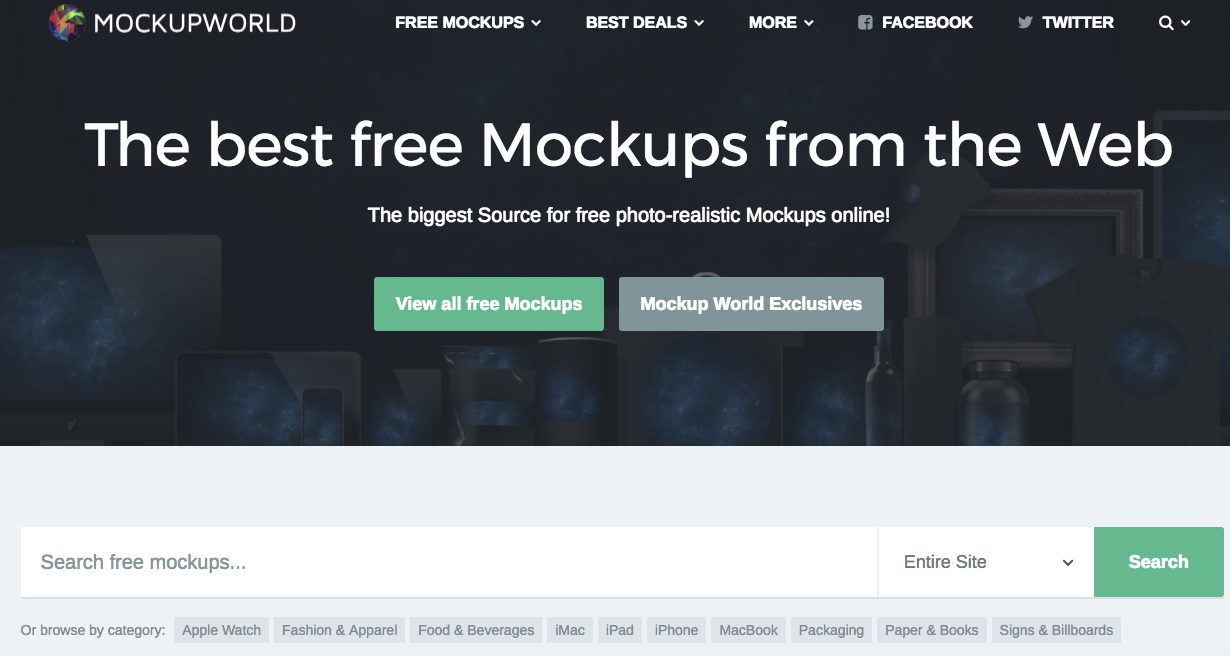 10 Amazing Sites To Get Free Mockup Templates For Designers By Vincent Xia Medium