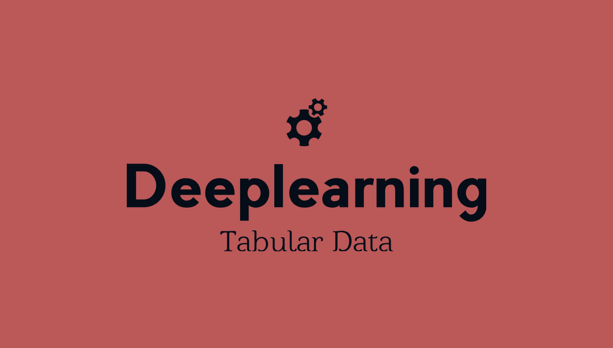 deep learning tabular data