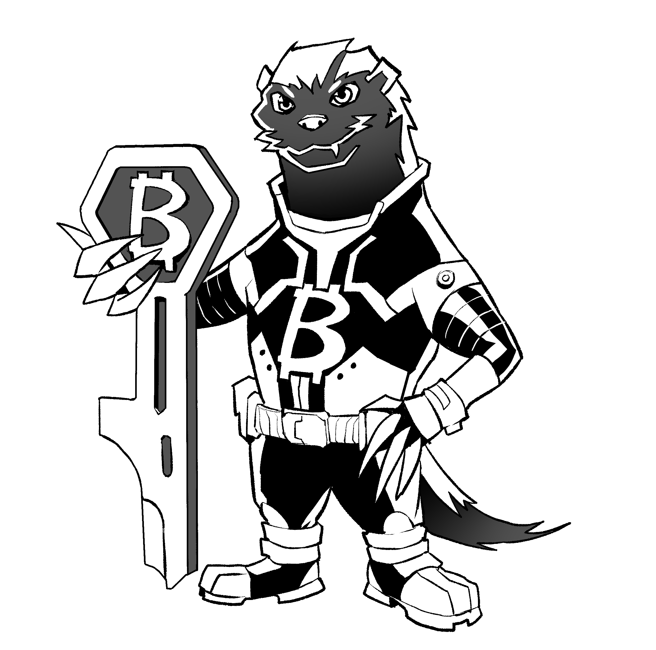 Mutant Bitcoin Money Badger