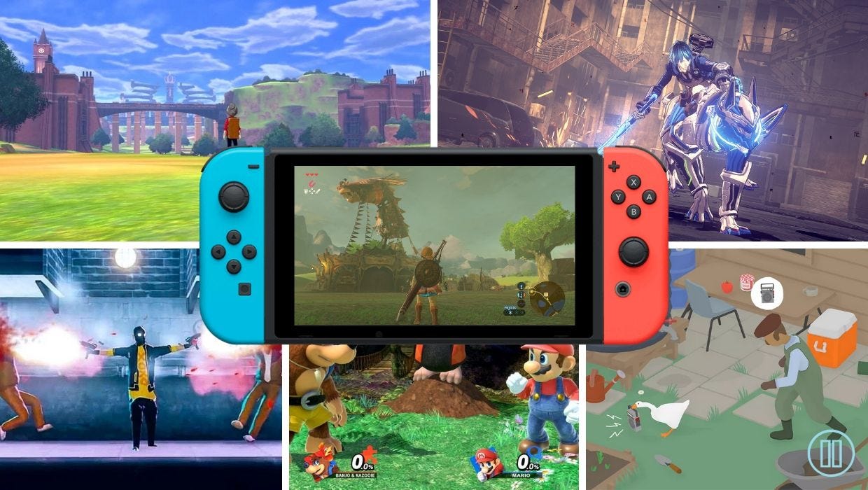 new switch games for christmas