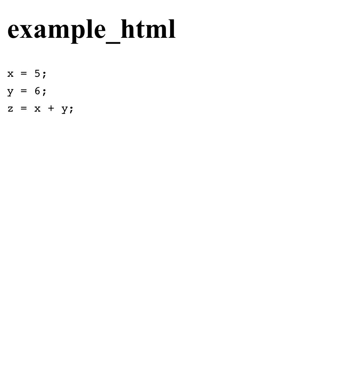 HTML COMPUTER CODE ELEMENT S. Computer code | by Emmanuel Migron | Medium