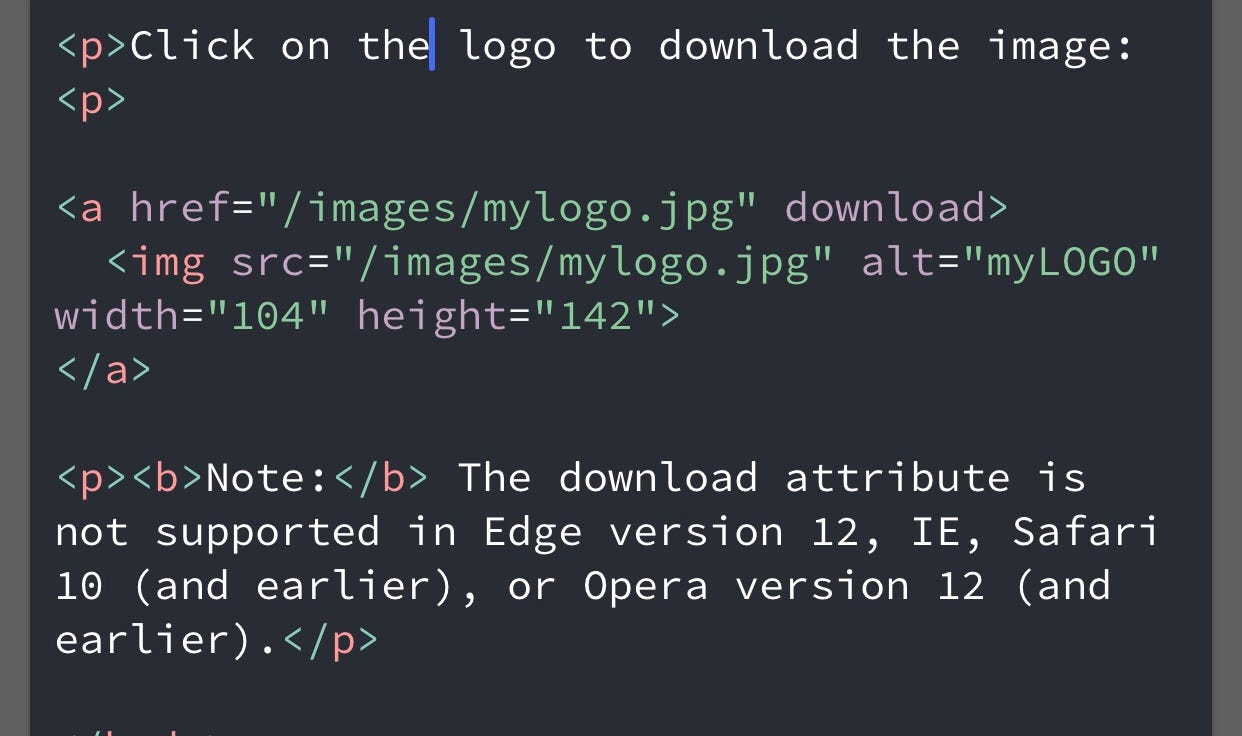 Reminder Html Link A Download Attribute By Infinitypaul Medium Reminder Html Link A Download Attribute By Infinitypaul Medium