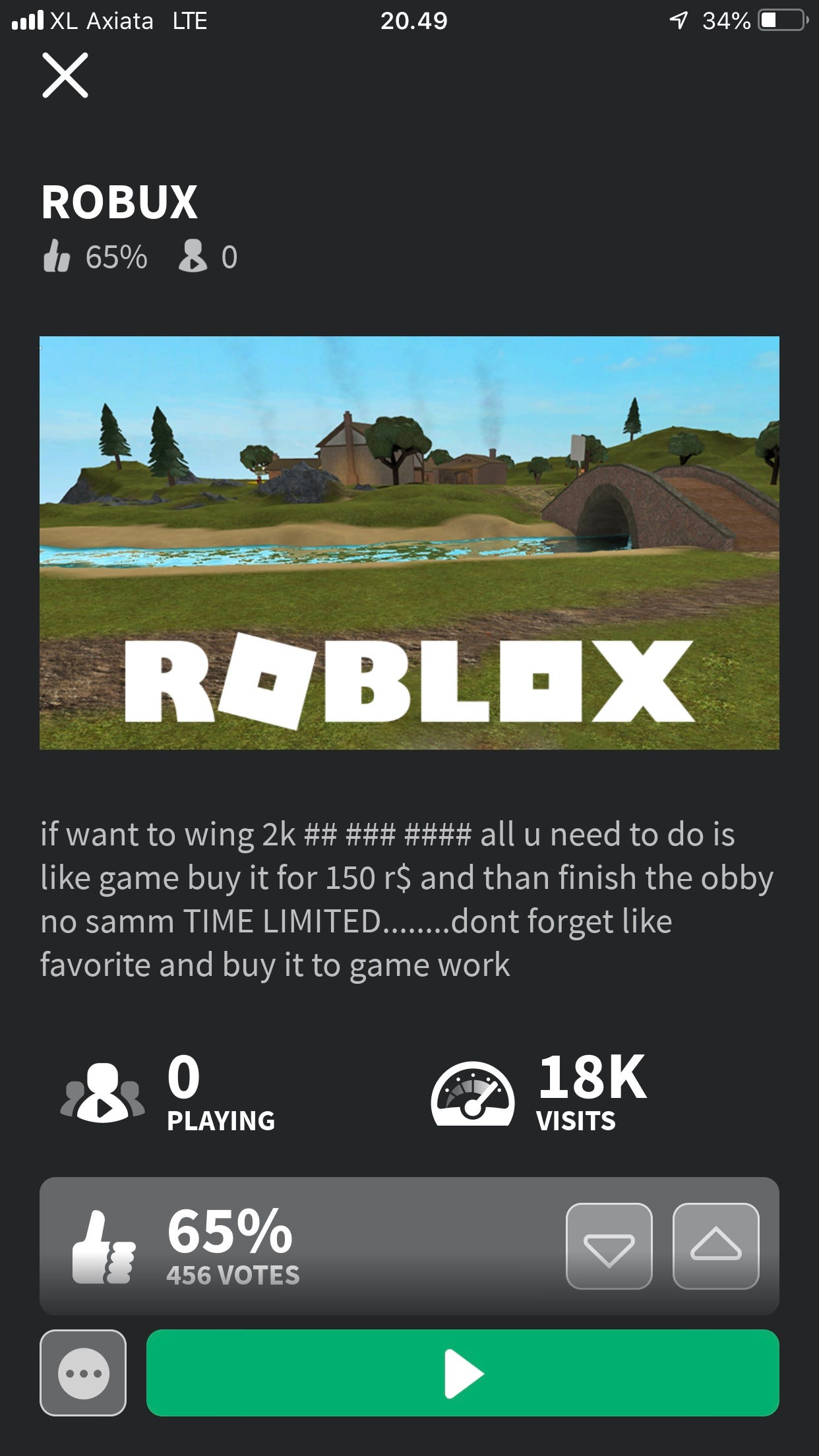 Roblox Obby For Robux Working