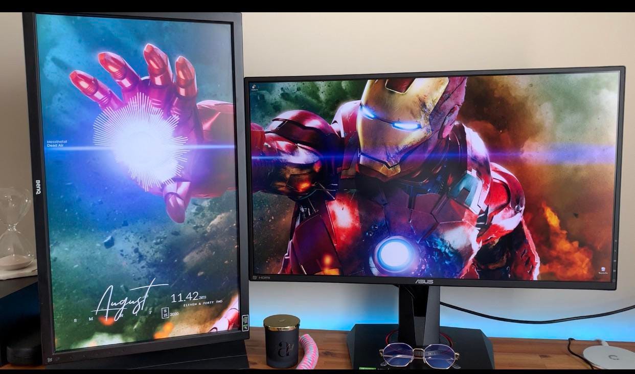 Featured image of post Dual Monitor Wallpaper Engine Reddit This option is still available in windows 10 but you can only
