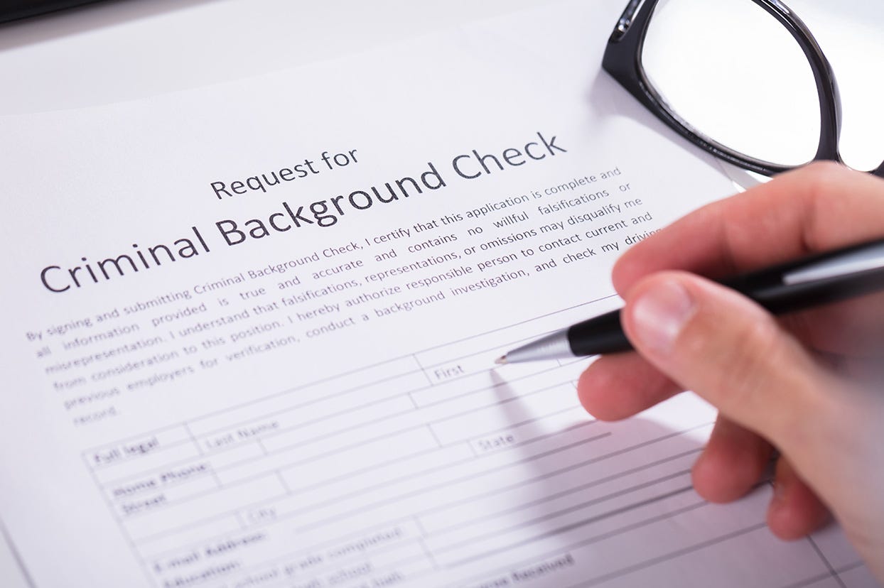 free instant background check on anyone