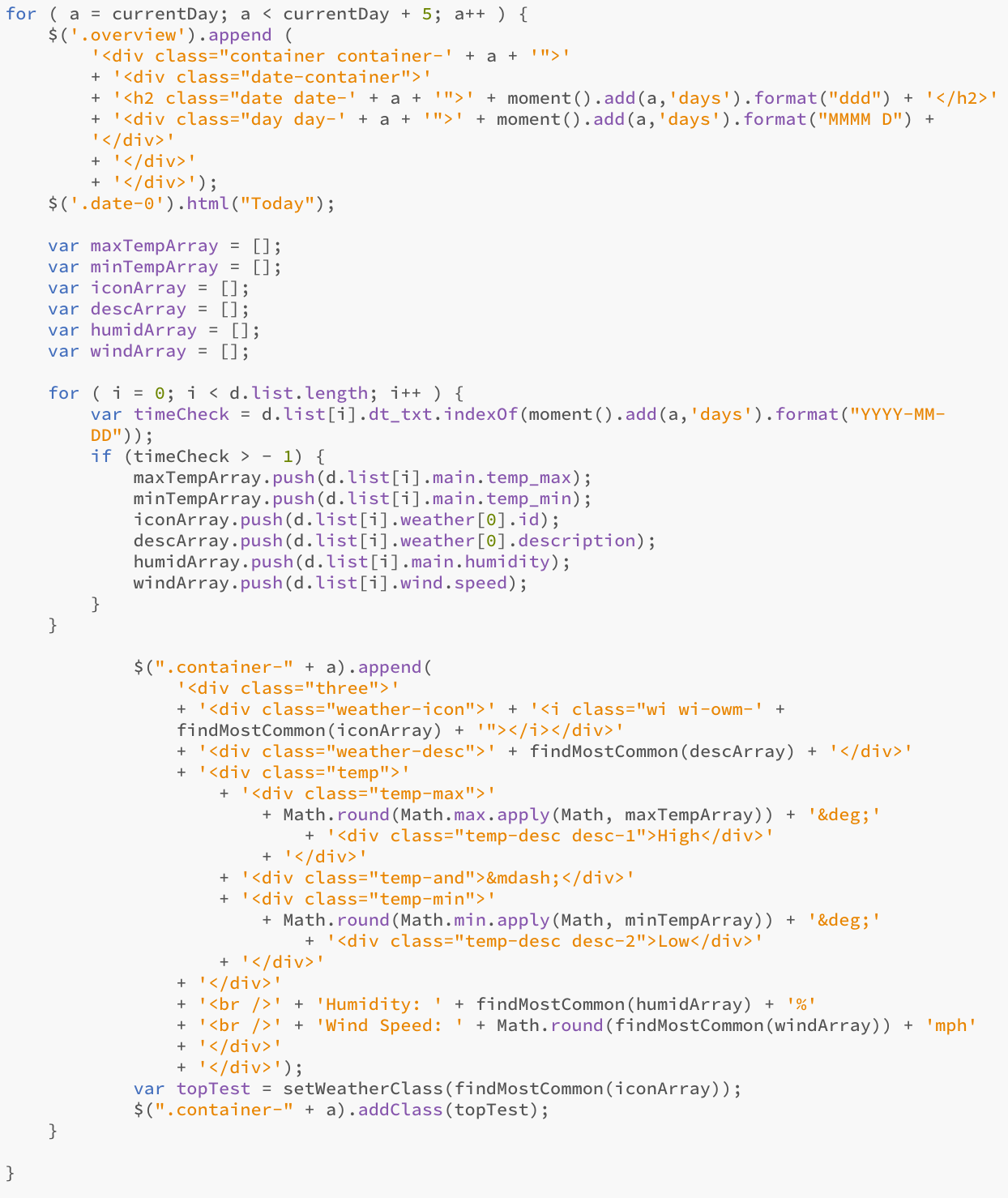 Building a Weather App using JavaScript & CSS | by Arif Kabir | Medium