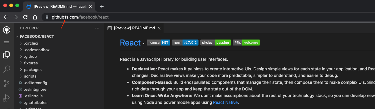 GitHub1s An Excellent Website For Online Reading Open Source Projects 