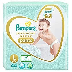 pampers premium care pants m size