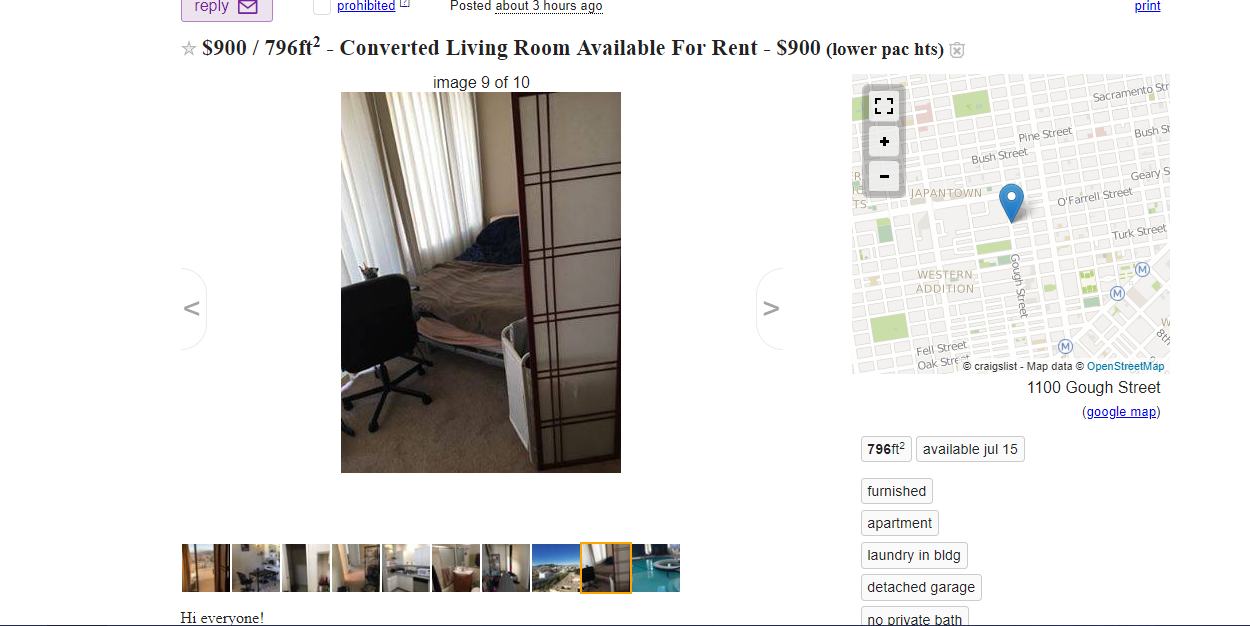The Sketchiest Bay Area Apartments You Can Rent in July