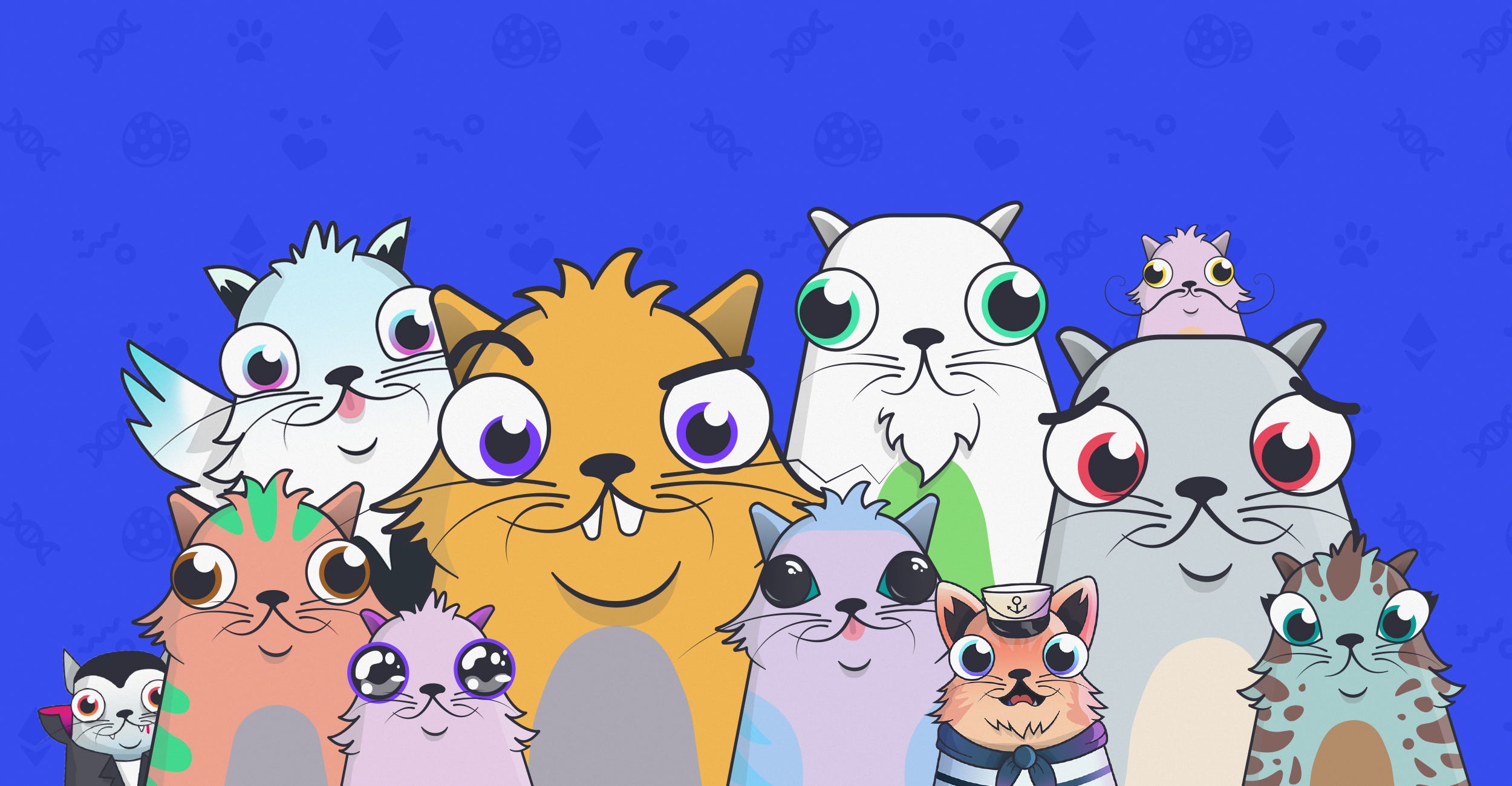 نتيجة بحث الصور عن CryptoKitties