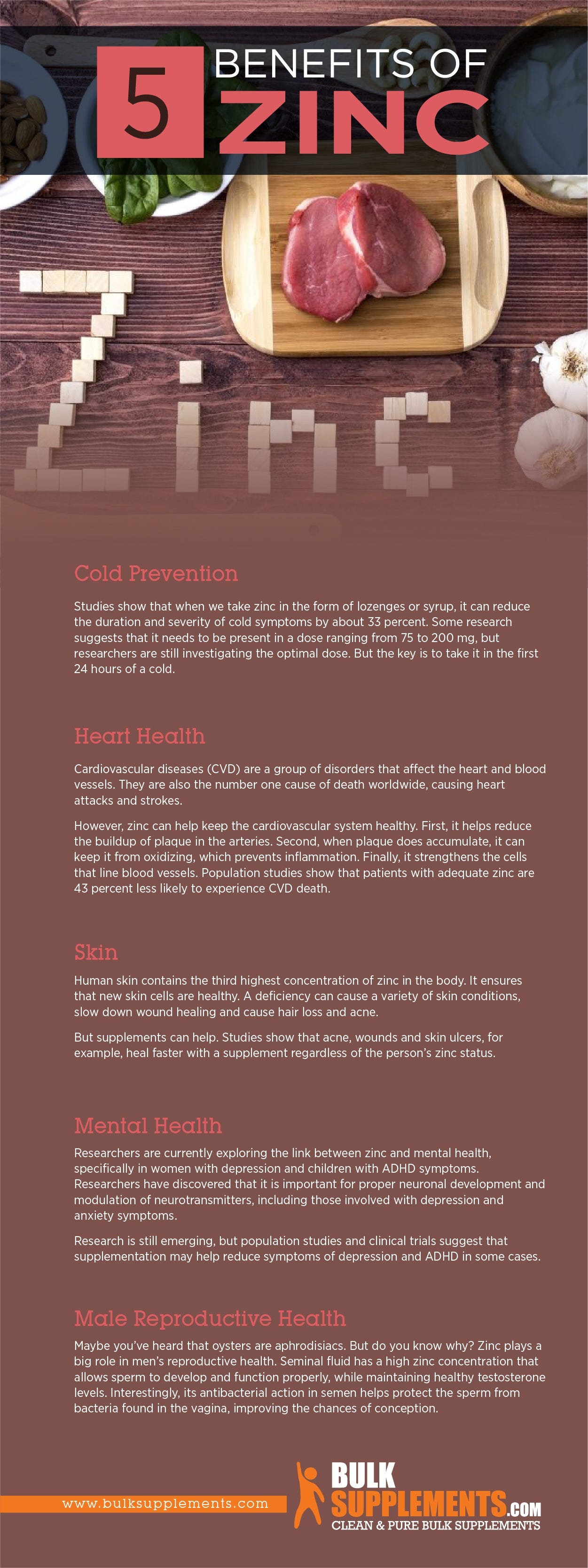 Zinc Benefits, Side Effects & Dosage by James Denlinger Medium