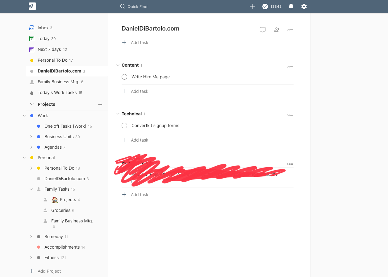 Todoist Family