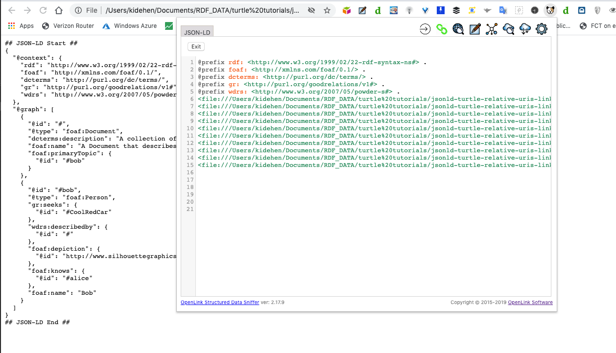 Simple Linked Data Deployment Tutorial Using Json Ld Notation By Kingsley Uyi Idehen Medium