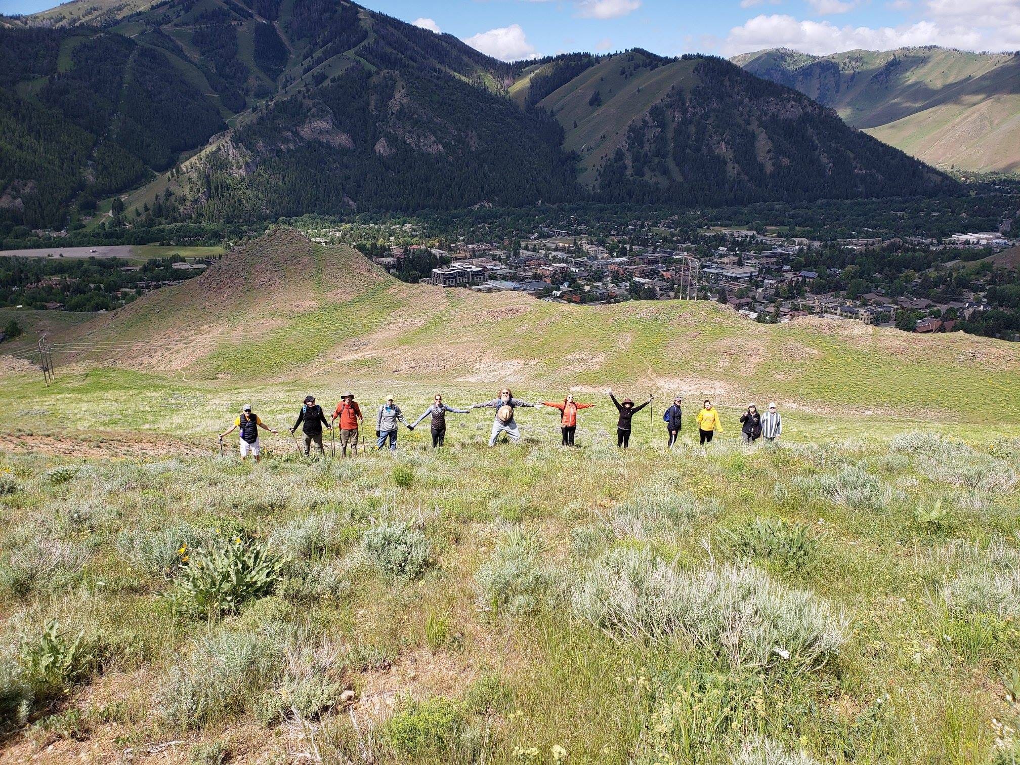 Type 1 Diabetes Retreat — Hike up Dollar Mountain for Spectacular Views