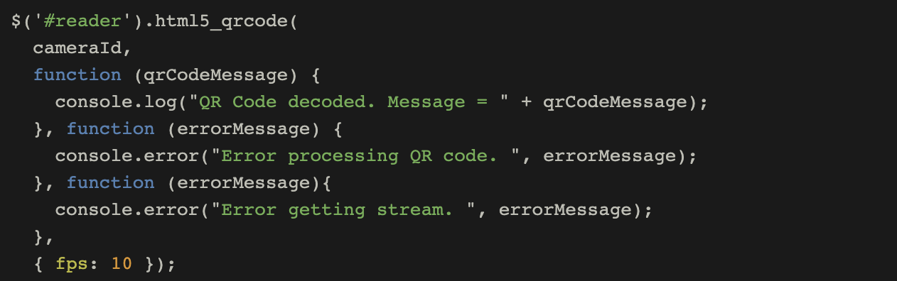 QR Code scanner using HTML and Javascript - Minhaz - Medium