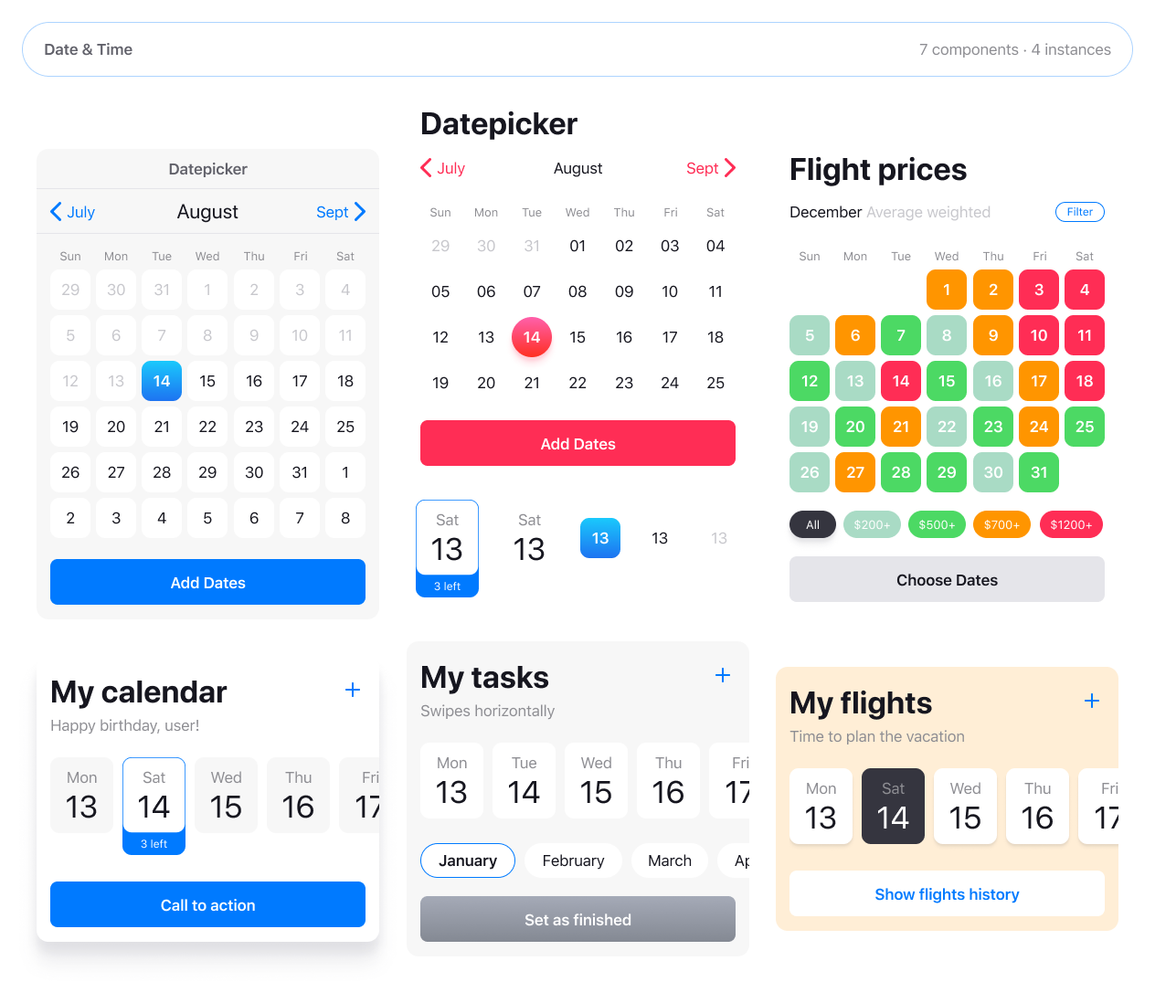 ios picker figma