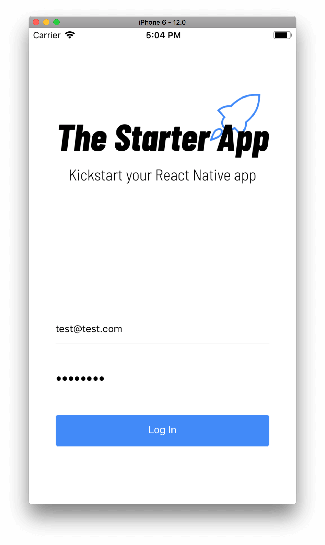 The Starter App Introduction. An indepth tutorial about building
