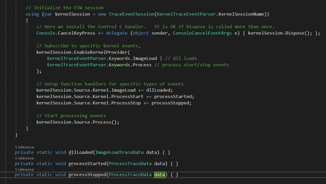 Getting started with Event Tracing for Windows in C# | by Alex Khanin ...