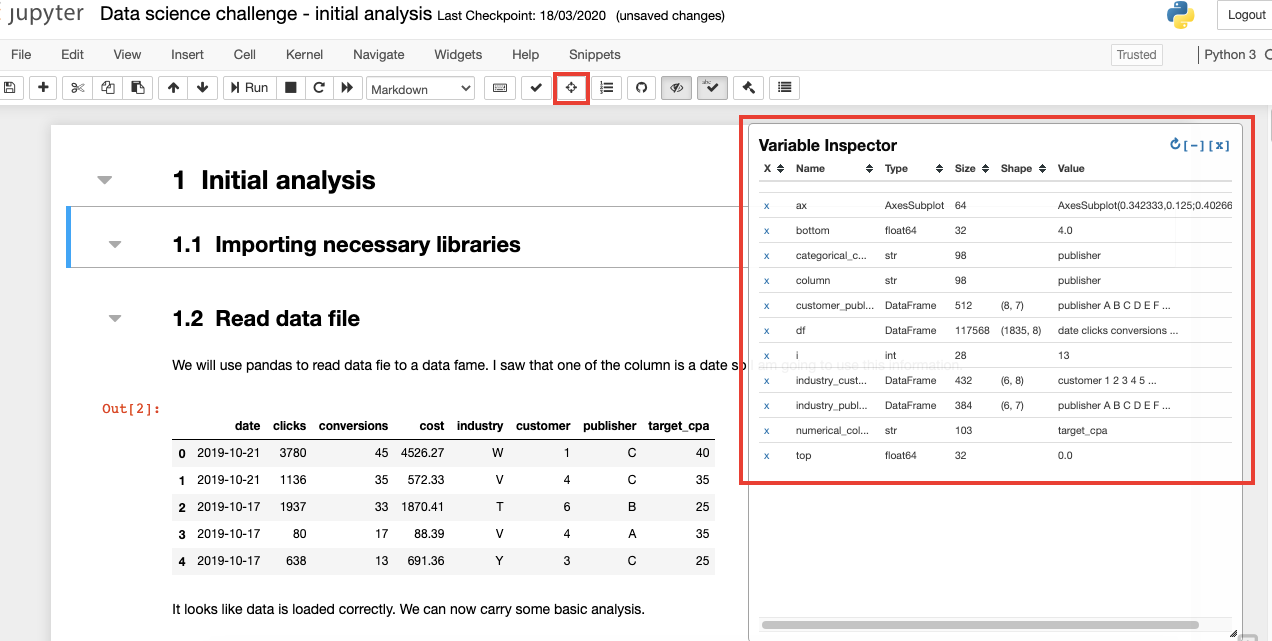 Top 9 Jupyter Notebook extensions by Magdalena Konkiewicz Towards