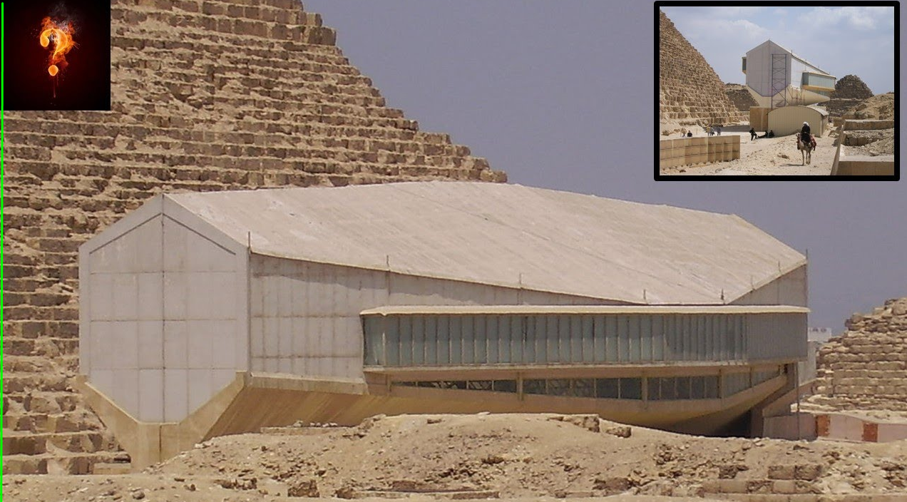 “Flying Ship” Found Under The Great Pyramid?