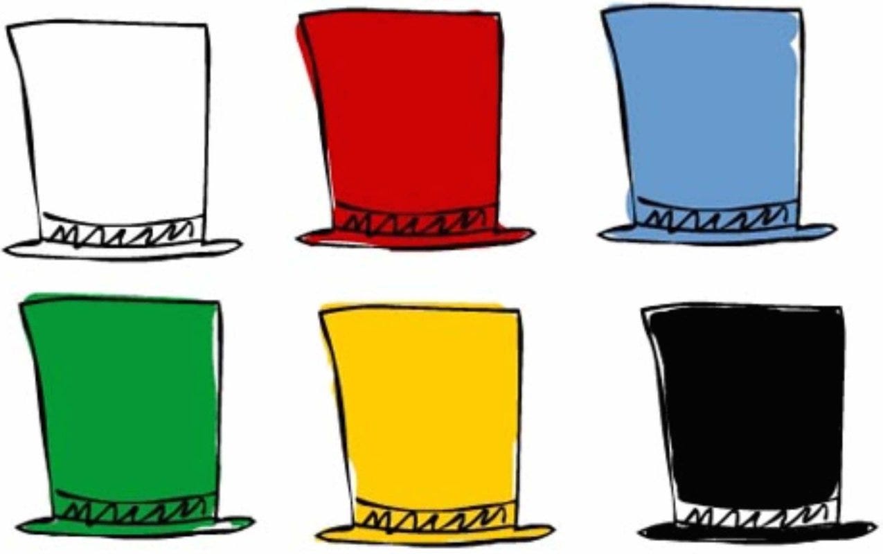 coloured hats