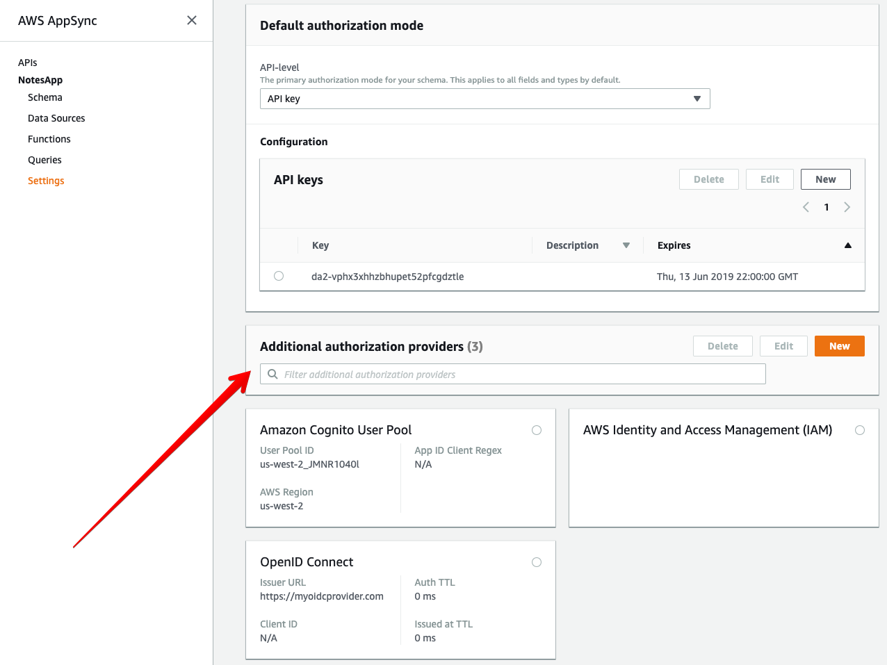Multiple Authorization methods in a single GraphQL API with AWS AppSync