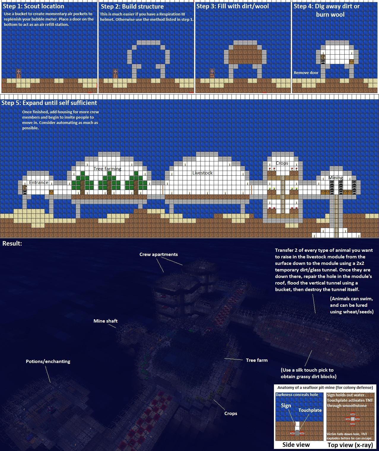 Underwater Cities I Built In Minecraft By Alex Beyman Medium