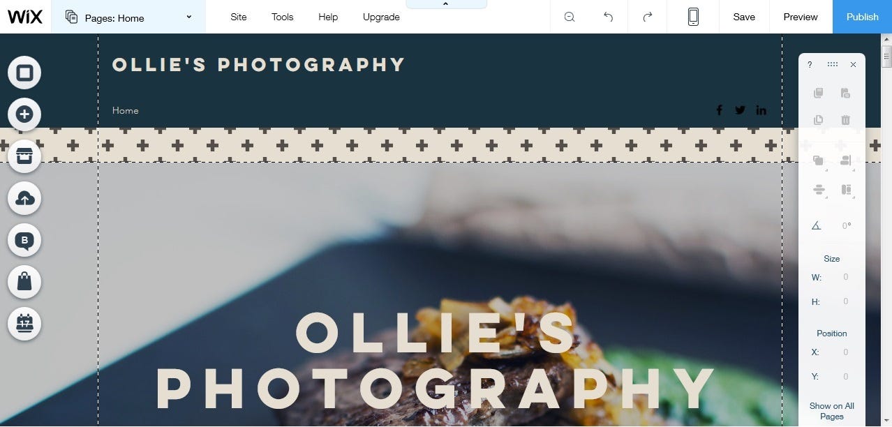 Basic Layout Background Settings In Wix Editor Secret Tip For