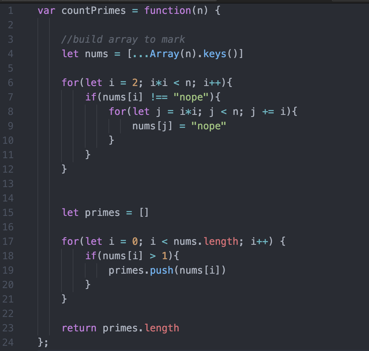 Algorithms 101 Count Primes In Javascript By Joan Indiana Lyness Javascript In Plain English